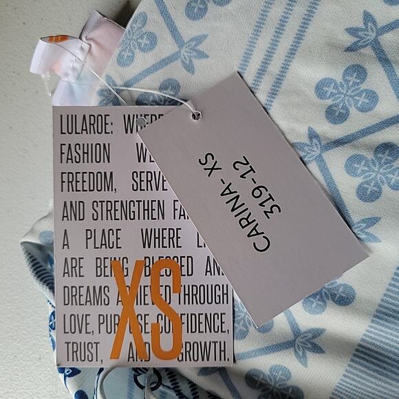 Lularoe Carina Sleeveless Tiered Maxi Sun Dress NEW Beach Resort Summer Vacation - Picture 8 of 15